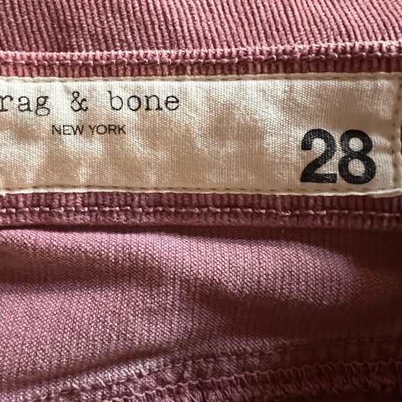 Rag and bone high rise skinny ankle cord - Picture 5 of 8